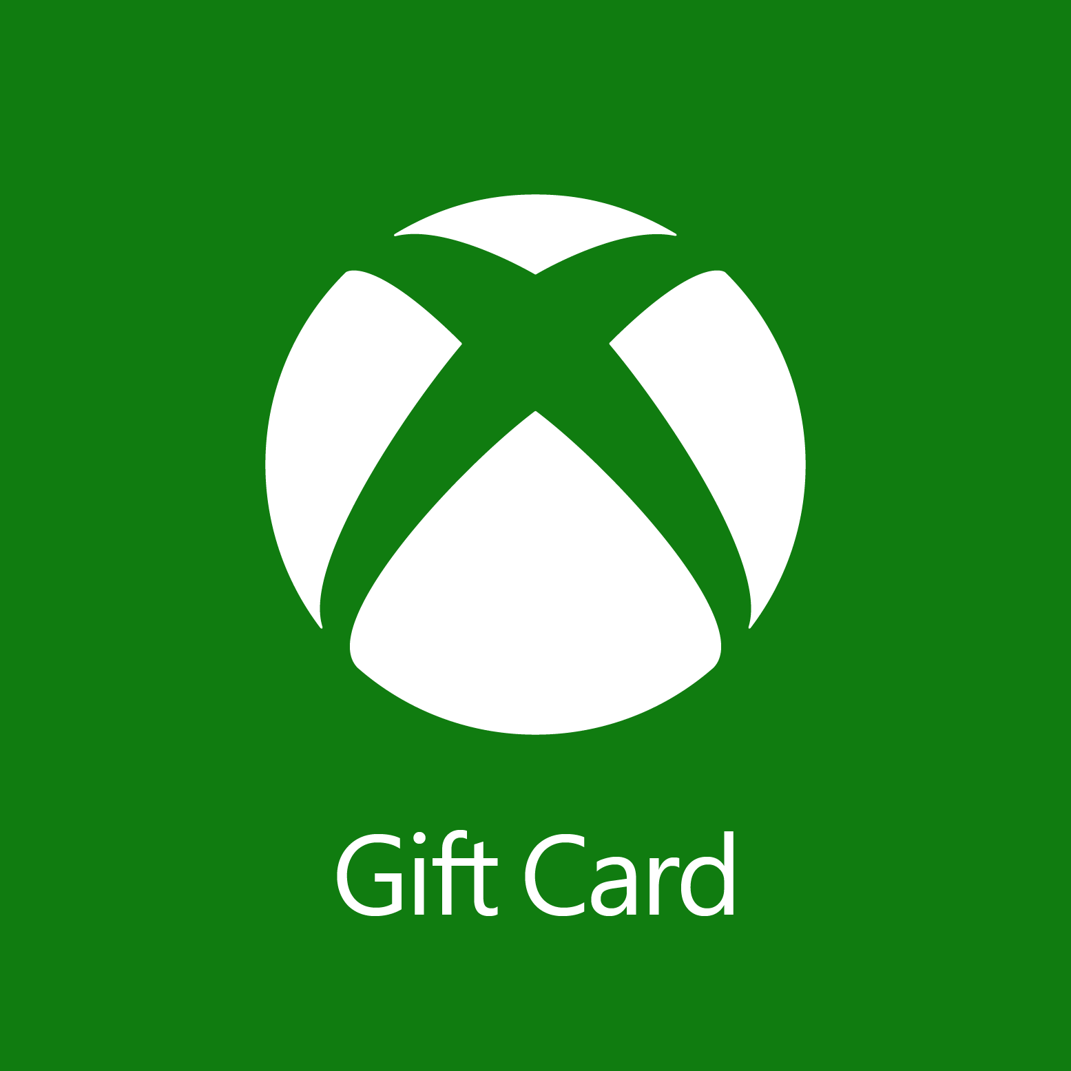 Xbox Top Up Gift Cards